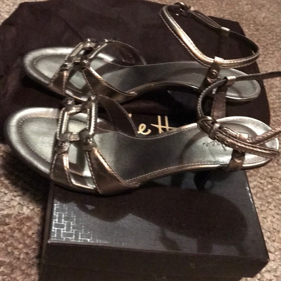 Cole Haan Cait Sandal II IN VINTAGE SILVER - Picture 4 of 8